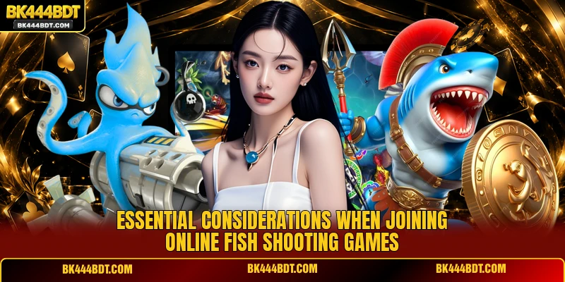 Essential considerations when joining online fish shooting games