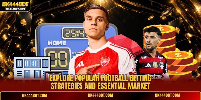 Explore popular football betting strategies and essential market