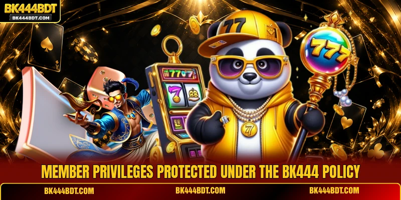 Member privileges protected under the BK444 policy