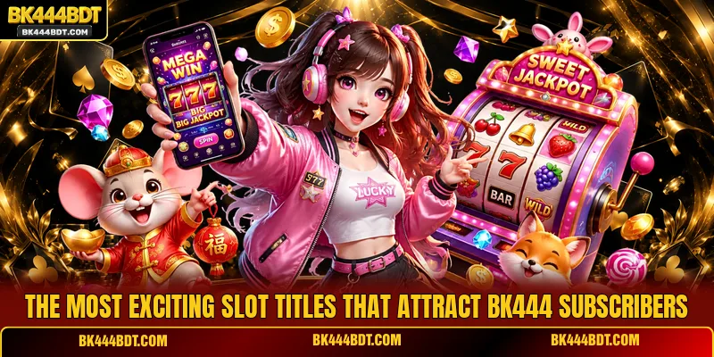The most exciting slot titles that attract BK444 subscribers
